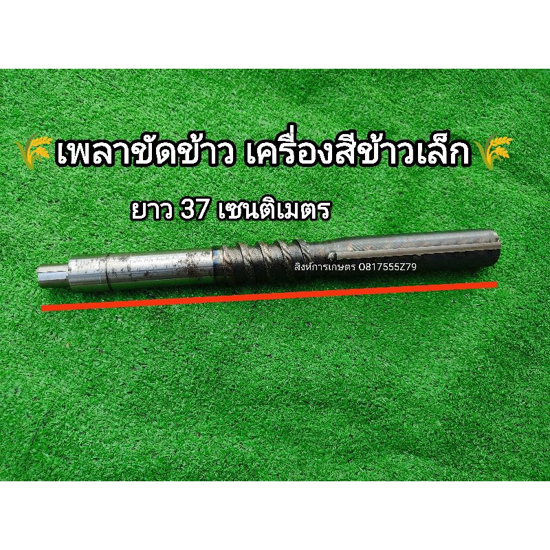 เพลาเครื่องสีข้าว แกนเครื่องสีข้าว แกนขัดข้าว แกนลำเลียง แกนขัดขาว อะไหล่ เครื่องสีข้าว โรงสีข้าว อะไหล่โรงสี เพลาขัด🌾