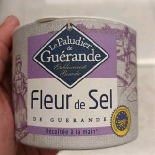 Fleur De Sel De Guerande เกลือบริโภคไม่เสริมไอโอดีน 125g.