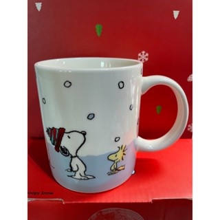 [ของแท้พร้อมส่ง] แก้วมัค Snoopy snow mug CorningWare by Corelle Brands X Peanut 1 ใบ