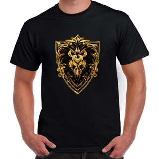 RETRO FAN World Of Warcraft Alliance Shield GRAPHIC ART DESİGN QUALITY TSHIRT