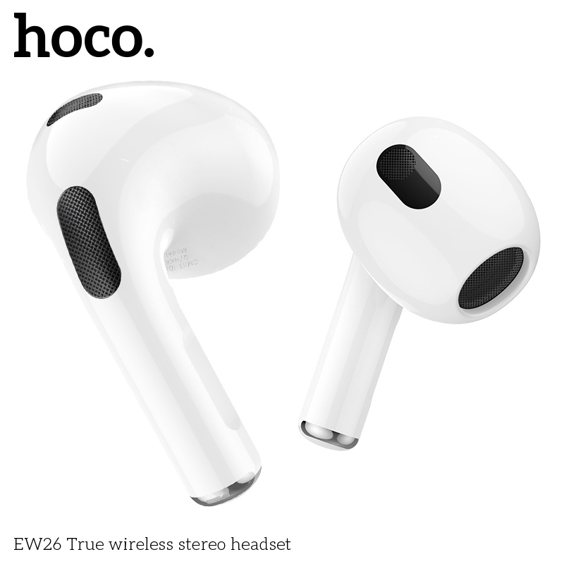 HOCO EW26 หูฟังบลูทูธ TWS สมอลทอร์ค แบตทน 150ชม. รองรับทุกอุปกรณ์ หูฟังไร้สาย BT 5.3 For iOS, Android Bluetooth hc3