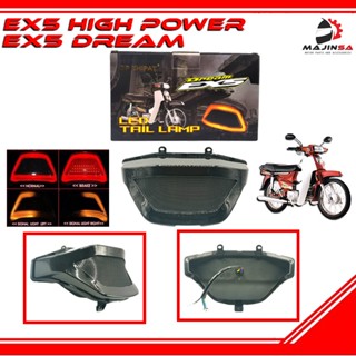 ไฟท้ายรถยนต์ หนัง Pu พลังงานสูง สําหรับ HONDA EX5 EX5 EX5