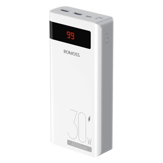 ROMOSS PD 30W Power Bank 30000  mAh Charger แบบพกพา Fast Charge