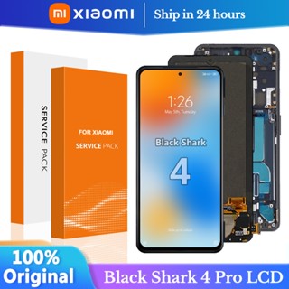 ของแท้ 100% ​ชุดประกอบหน้าจอสัมผัสดิจิทัล LCD สําหรับ Xiaomi BlackShark 4 Shark PRS-H0/A0 Black Shark 4 Pro