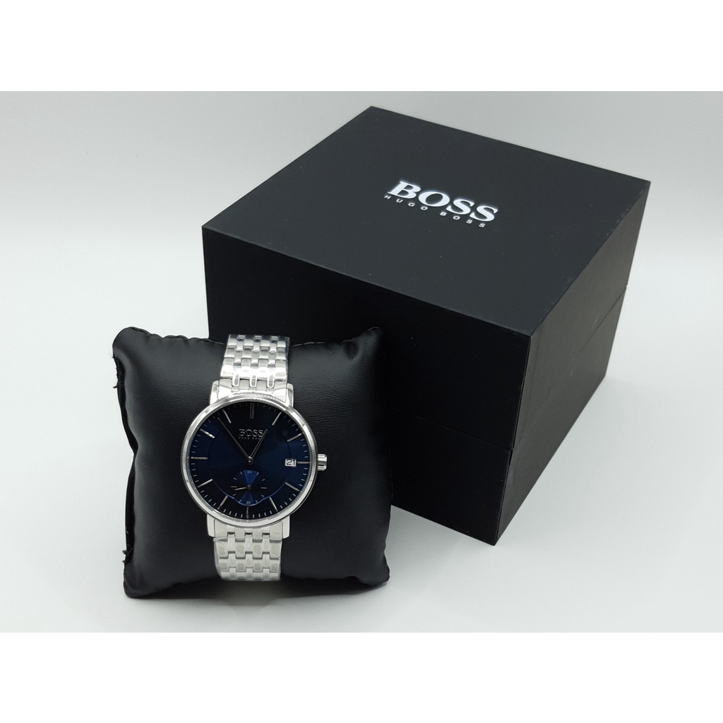 นาฬิกา HUGO BOSS MEN'S HB1513642 40 MM QUARTZ พร้อมกล่อง (ใหม่)