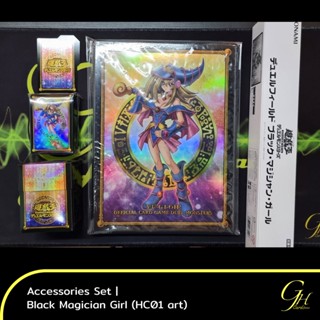 Yugioh [ACS-BMG1] Black Magician Girl (HC01 art) Accessories Set