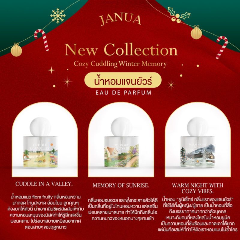 น้ำหอมแจนยัวร์ (JANUA PERFUME) แท้100%