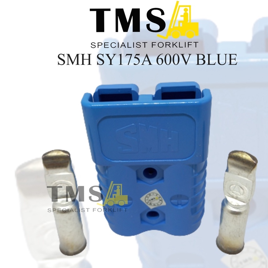 Smh Socket Battery Forklift Eletric SY 175A Blue Conector Plug สีฟ ้ า