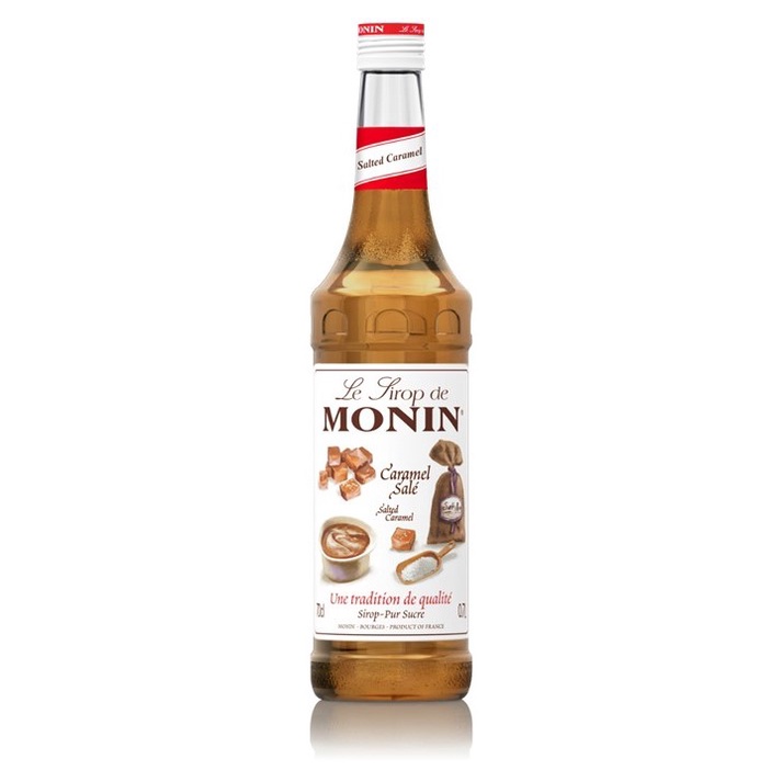 (แบ่งขาย) โมนิน ไซรับ Salted Caramel (Monin Syrup Slted Caramel) 150 ml.