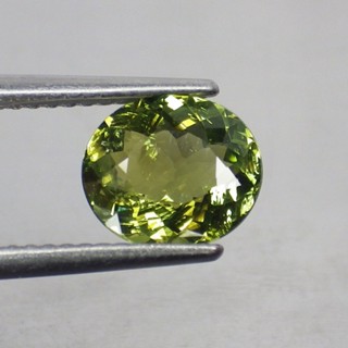 พลอย ทัวร์มาลีน ดิบ แท้ ธรรมชาติ ( Natural Green Tourmaline ) หนัก 1.64 กะรัต