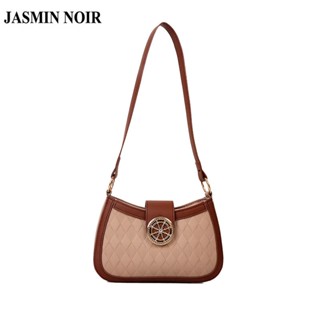 Jasmin NOIR กระเป๋าสะพายไหล่ สะพายข้าง ลายสก๊อต สําหรับผู้หญิง