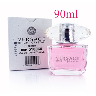 ( Tester ) Versace Bright Crystal Eau De Toilette ขนาด 90 ml. ของแท้ 100%