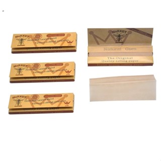 กระดาษโรล Hornet 78มม กระดาษสีน้ำตาล กล่องน้ำตาล 50 แผ่น 🌿 Hornet 78mm Brown Rolling Papers Brown Box 50 Leaves/Booklet