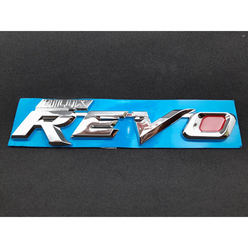 LOGO TOYOTA โลโก้รีโว่ LOGO REVO ตัวหนังสือฝาท้าย ตัวหนังสือข้างประตู LOGO มีรับประกัน