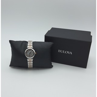 นาฬิกา BULOVA WOMENS 98P156 QUARTZ พร้อมกล่อง (สภาพใหม่)