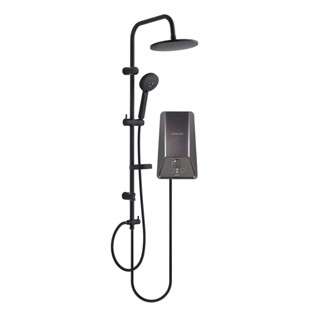 เครื่องทำน้ำอุ่น mazuma รุ่น IONIQ 5.5/5.5 PLUS RAIN SHOWER BLACK