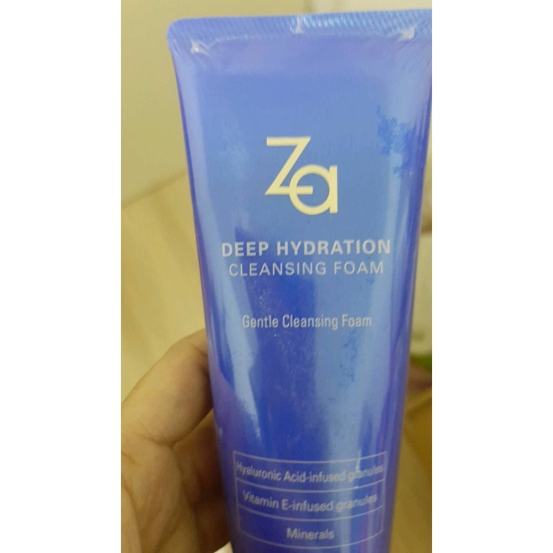 ZA Deep Hydration Cleansing Foam (ซีเอ ดีพไฮเดรชันคลีนซิงโฟม) 100 กรัม