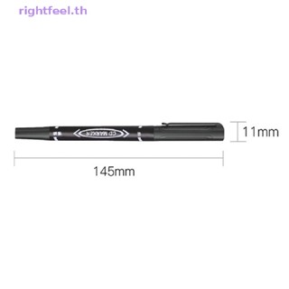 Rightfeel.th ปากกามาร์กเกอร์ แบบบาง กันน้ํา สีดํา