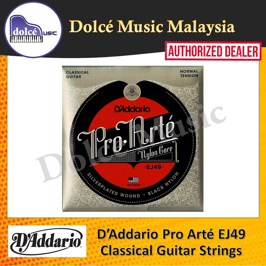D'ADDARIO DAddario - EJ49 Pro Arte สายกีตาร์คลาสสิก