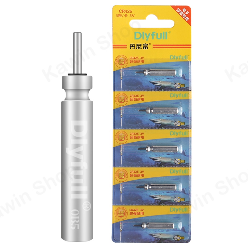 ถ่านทุ่นไฟ CR425 ถ่านทุ่นชิงหลิว ถ่านทุ่นไฟตกปลา ทุ่นไฟสปิ๋ว ตกปลา ตกกุ้ง ตอนกลางคืน ถ่านใส่ทุ่นชิงห