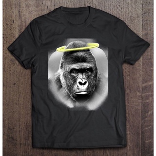 เสื้อยืด พิมพ์ลายอนิเมะ Harambe Gorilla Animal Lover เหมาะกับของขวัญ สําหรับคนรัก