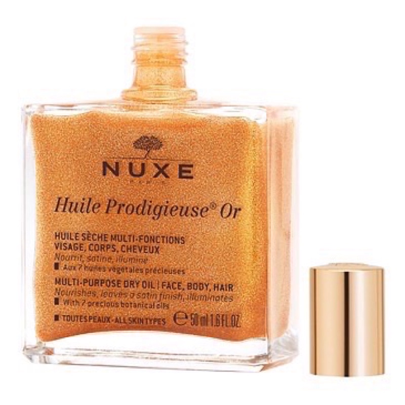 NUXE Huile Prodigieuse Golden Shimmer Multi Usage Dry Oil 50ml | Shopee ...