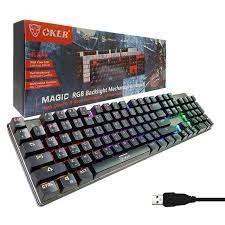 OKER K96 MAGIC Mechannical Keyboard คีย์บอร์ดเกมมิ่ง