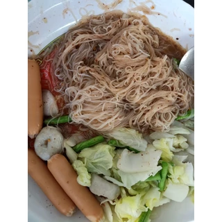 ขนมจีนเส้นแห้ง ปลอดสารกันบูด ต้นตำรับความเส้นเล็ก เหนียว นุ่ม ทำจากเส้นสดๆ 1 ห่อ ขนาด 100 กรัม