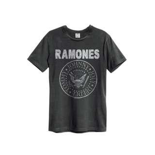 [COD] เสื้อยืดผ้าฝ้าย 100% พิมพ์ลายโลโก้ RAMONES พลัสไซซ์ พลัสไซซ์ ของขวัญคริสต์มาส สําหรับผู้ชาย XS-6XL