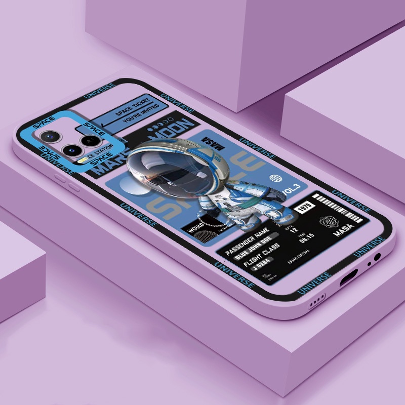 ปลอก Vivo V2135 V2110 V2152 V2140 V2109 V2111 V2158A V2109 Mechanical Nasa นักบินอวกาศ Universe Spac