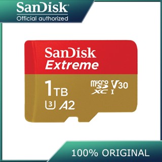 Sandisk การ์ดหน่วยความจํา Micro SD A2 U3 V30 1TB 512GB 400GB 256GB 128GB 32GB 64GB TF microSDHC microSDXC