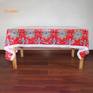 Shibel Tear Resistant Dining Table Cover for Hotel Festive Occasions Party Tablecloth Smooth Edge