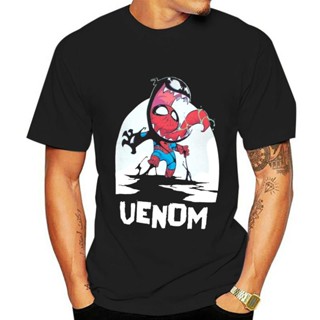 เสื้อยืดผ้าฝ้ายพรีเมี่ยม เสื้อยืดผ้าฝ้าย ใส่สบาย ลาย Venomized 1 Skottie Variant s สีดํา สําหรับผู้ชาย OLebkm54LPhbkj70