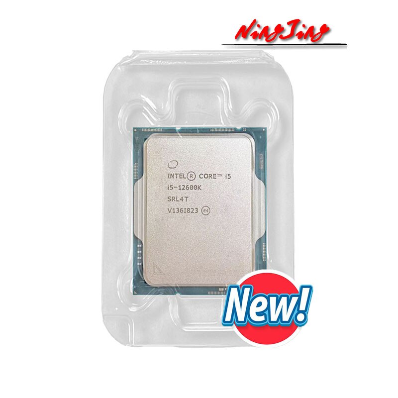 In stock  Intel Core I5-12600K ใหม่ i5 12600K 3.4 GHz 10-core 16 ด้ายโปรเซสเซอร์ CPU 10nm L3 = 20M 1