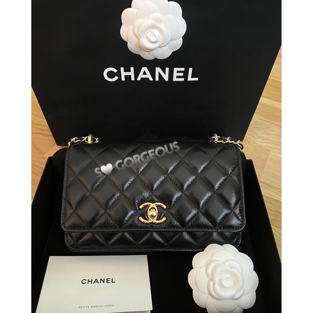 New Chanel WOC สายสะพายคู่