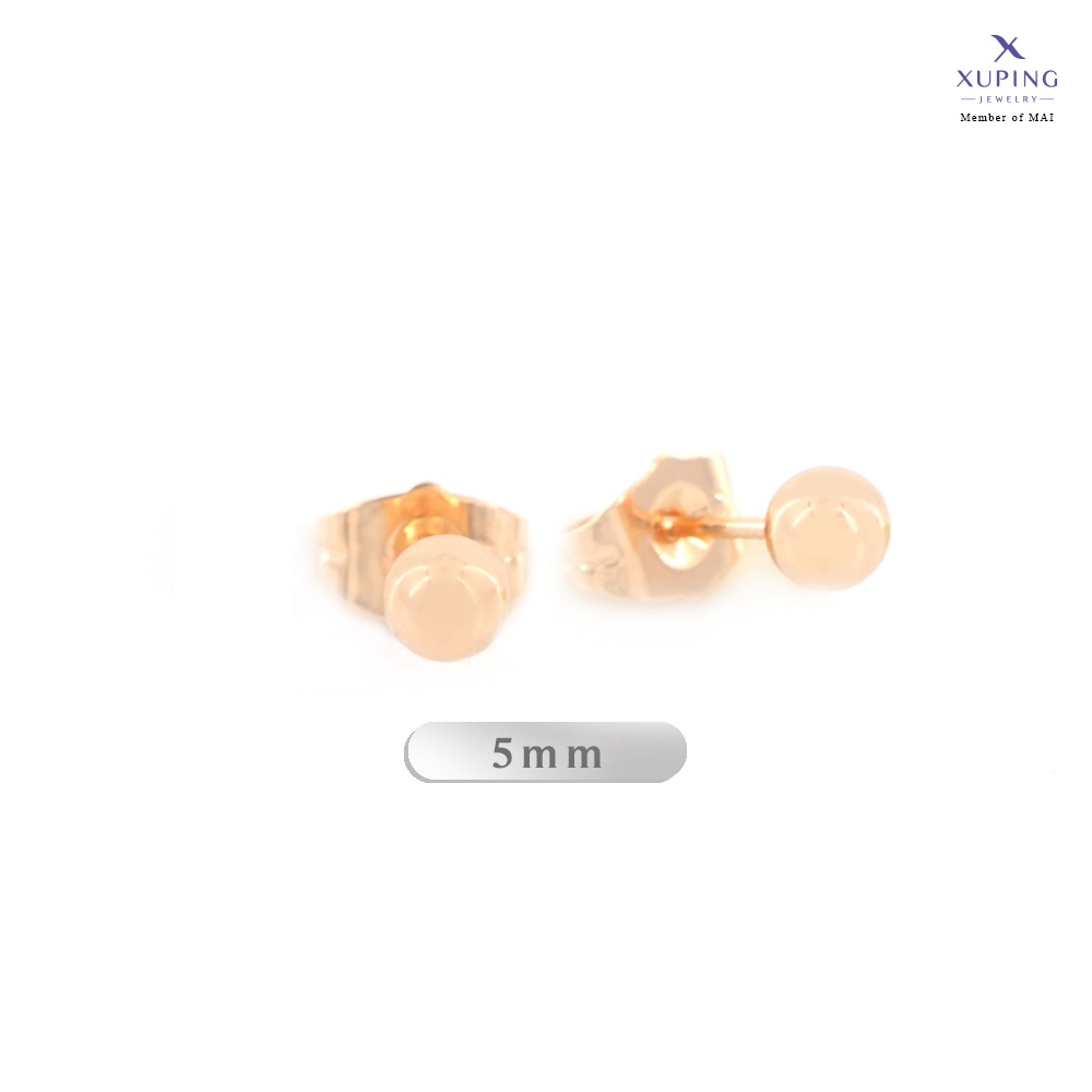 Xuping Jewelry ต่างหูสตั๊ดชุบทอง (0151160514)