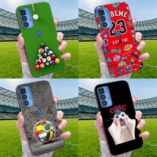 เคสโทรศัพท์มือถือ ซิลิโคนนิ่ม ปิดด้านหลัง ลายฟุตบอล World Cup mascot สําหรับ Motorola Moto Edge 20 pro