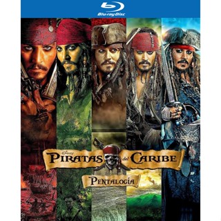 Bluray หนัง Pirates of the Caribbean Collection