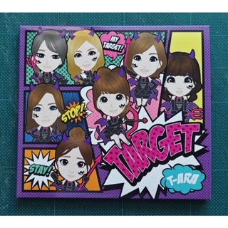 อัลบั้ม ญี่ปุ่น T-ARA - TARGET Japanese Album เวอร์ Limited A CD + DVD พร้อมส่ง แกะแล้ว ไม่มีการ์ด Kpop