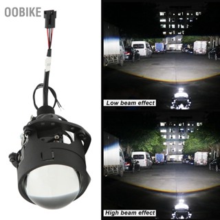 Oobike เลนส์โปรเจคเตอร์ไฟหน้ารถยนต์ Led 2.5 นิ้ว 6000K สีขาว สําหรับ H1 H4 H7 Hb3 Hb4 D1