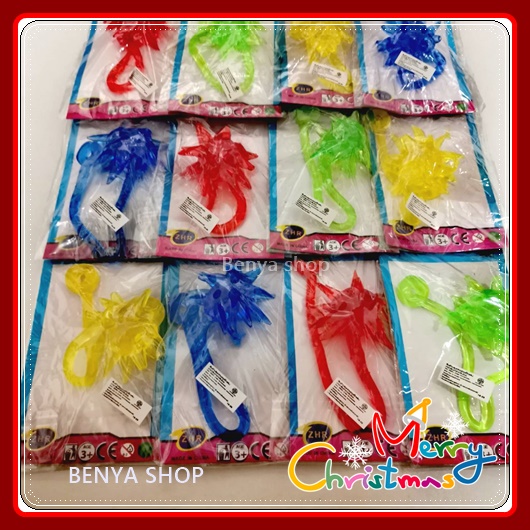 12 ชิ้น ของเล่น ลูกตุ้มหนึบหนับ ยาวๆ น่ารัก เล่นสนุก (ขนาดแพ็คเก็จ 6x10ซม.) ของเล่นเด็ก1แผง12ชิ้น