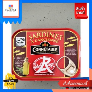 Connetable Sardines in Extra Virgin Olive Oil 135g UOU ImportConnetable Sardines in Extra Virgin Olive Oil 135g UOU Impo