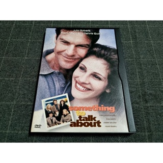 DVD ภาพยนตร์โรแมนติกคอมเมดี้ดราม่า "Something to Talk About" (1995)