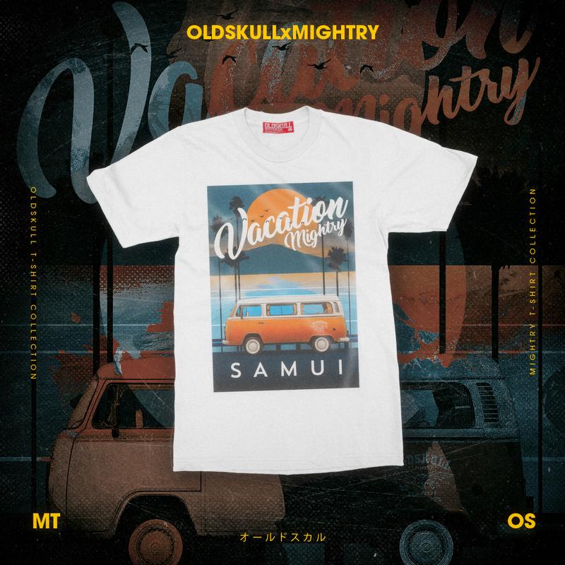 เสื้อยืด Oldskull GTees No.04 ( Samui )