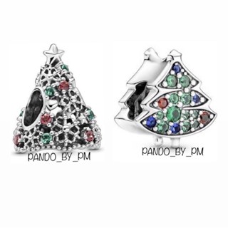 (พร้อมส่ง) Christmas Pandora  Charm ชาร์มต้นคริสต์มาส ชาร์มPandora ของเเท้100%