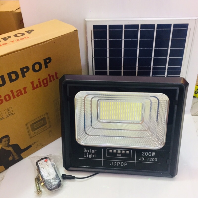 (พร้อมส่ง)สปอร์ตไลโซล่าเซลล์JD-200wงานเเท้