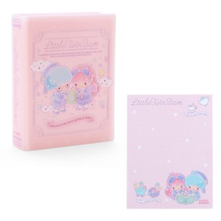 [ส่งตรงจากญี่ปุ่น] Sanrio Little Twin Stars Memo พร้อมเคส (ดีไซน์หนังสือภาพ) ใหม่จากญี่ปุ่น