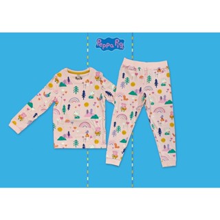 ✅ [5-6Y] Peppa Pig Pyjamas ชุดนอน เปปป้า พิก