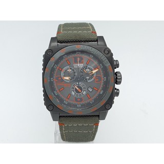 นาฬิกา CITIZEN MENS AT2288-03H ECO DRIVE 43 MM CHRONOGRAPH (มือสอง)