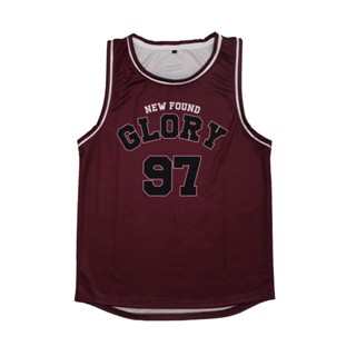 เสื้อกีฬาบาสเก็ตบอล ///BAND JERSEY// Ball JERSEY// BAND T-Shirt// BADMINTON// CASUAL JERSEY// NEW FOUND GLORY BASKET